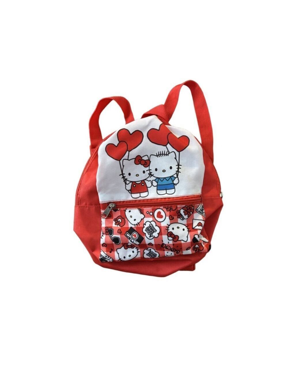 Women's Unbranded Hello Kitty Backpack One Size Red White